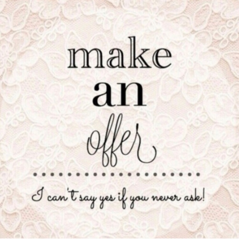 Make me an offer!